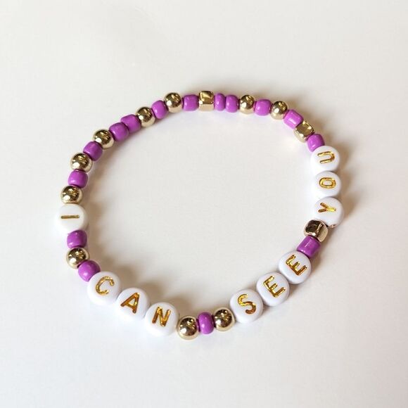 4 Taylor Swift Handmade Bracelets Speak Now   Combo I can see you - Picture 3 of 6